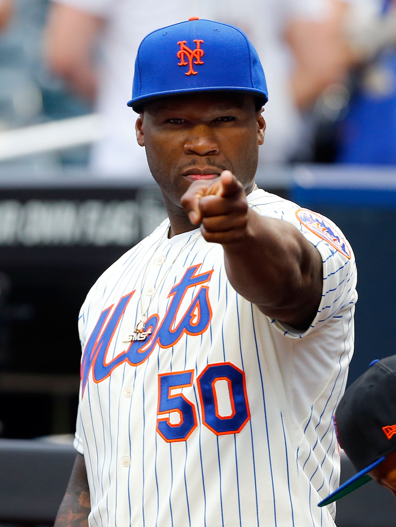 Illustration for article titled The Story Of 50 Cent's Abysmal First Pitch, In Three Photos